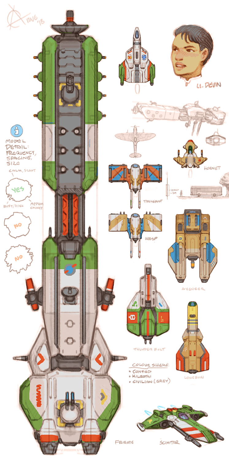 Confed frigate, Longbow